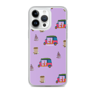 Auto, Earrings, and Chai Purple Phone Case: iPhone