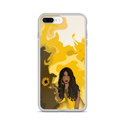 Sunflower Swirl Phone Case: iPhone