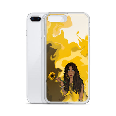 Sunflower Swirl Phone Case: iPhone