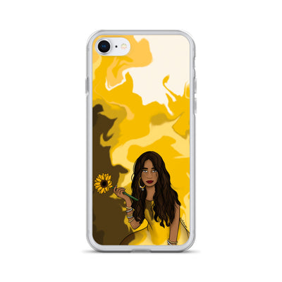 Sunflower Swirl Phone Case: iPhone