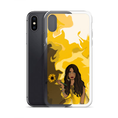 Sunflower Swirl Phone Case: iPhone
