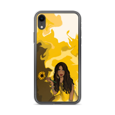 Sunflower Swirl Phone Case: iPhone