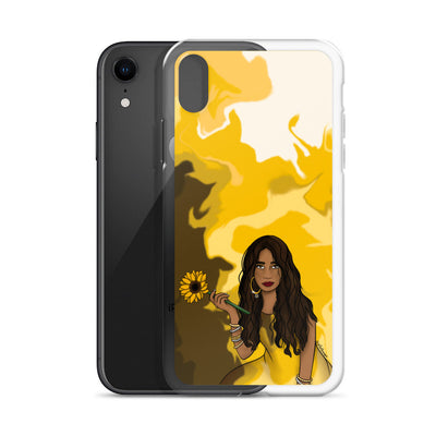 Sunflower Swirl Phone Case: iPhone