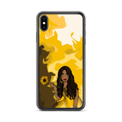 Sunflower Swirl Phone Case: iPhone