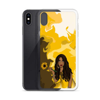 Sunflower Swirl Phone Case: iPhone