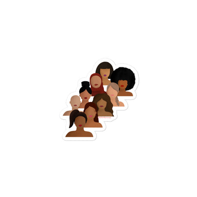 Diverse Women Empowerment Stickers