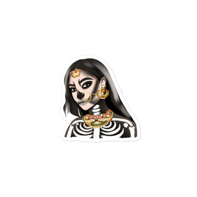 Desi Skeleton Sticker