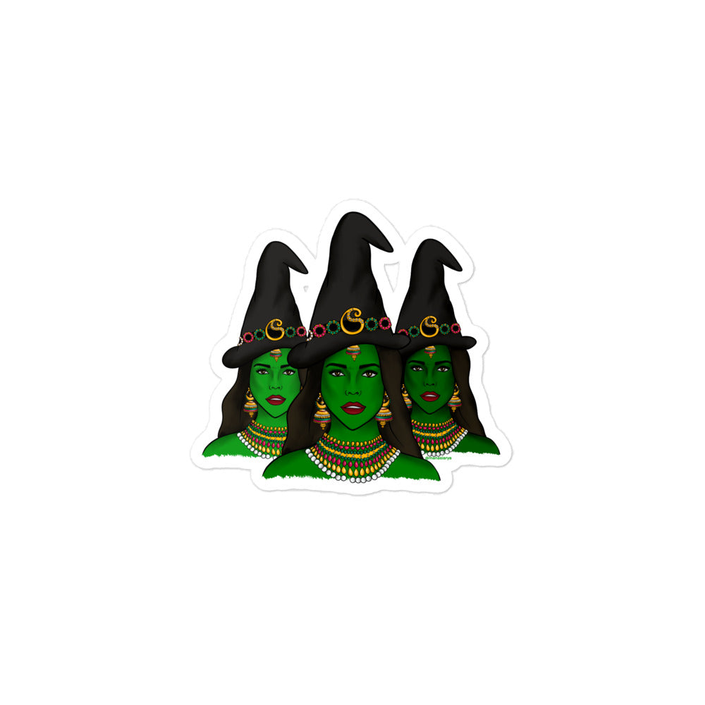 Desi Witches Sticker