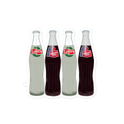 Sticker: Limca and Thums up