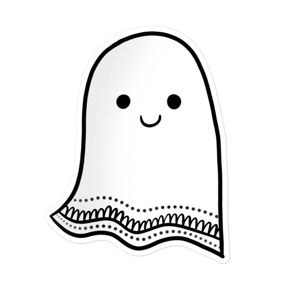 Desi Ghost Sticker