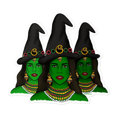 Desi Witches Sticker