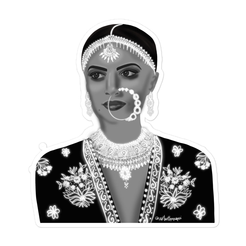 Sticker: Silver Jewelry Rani