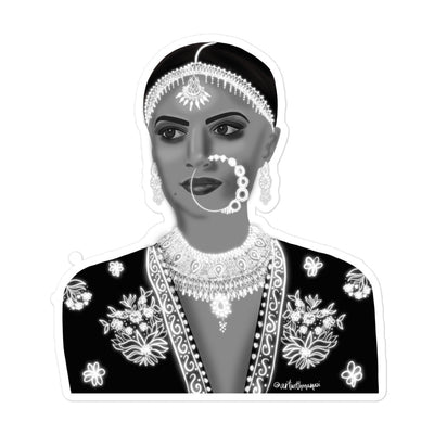 Sticker: Silver Jewelry Rani