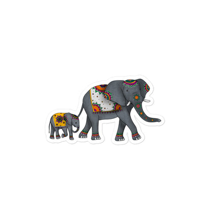 Mandala Elephant stickers
