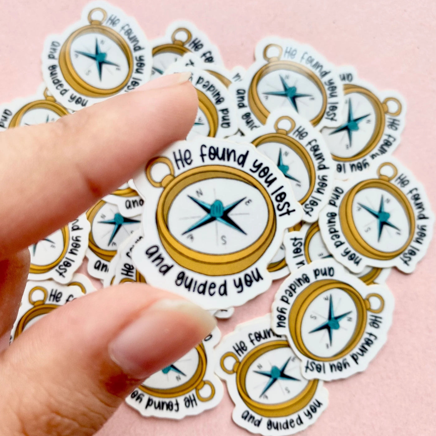 Compass Sticker