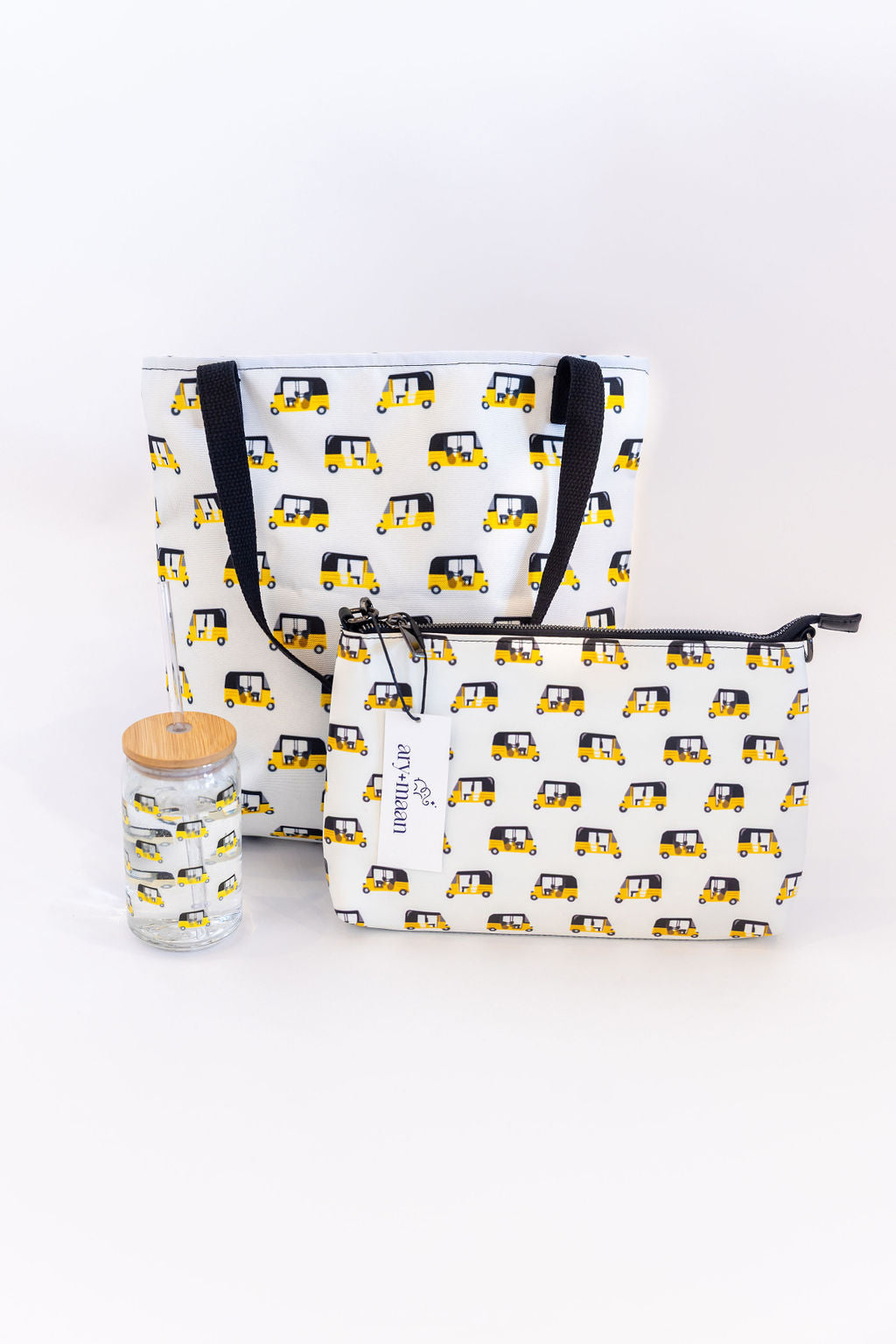 Classic Auto Glass Tumbler – Sip in Style with a Playful Twist