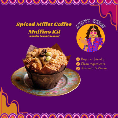 Spiced Millet Coffee Muffins Kit