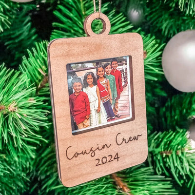Photo Strip Christmas Ornament