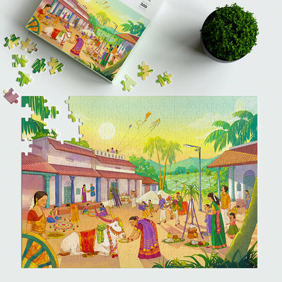 Sankranti - The Harvest Festival- 300pcs puzzle