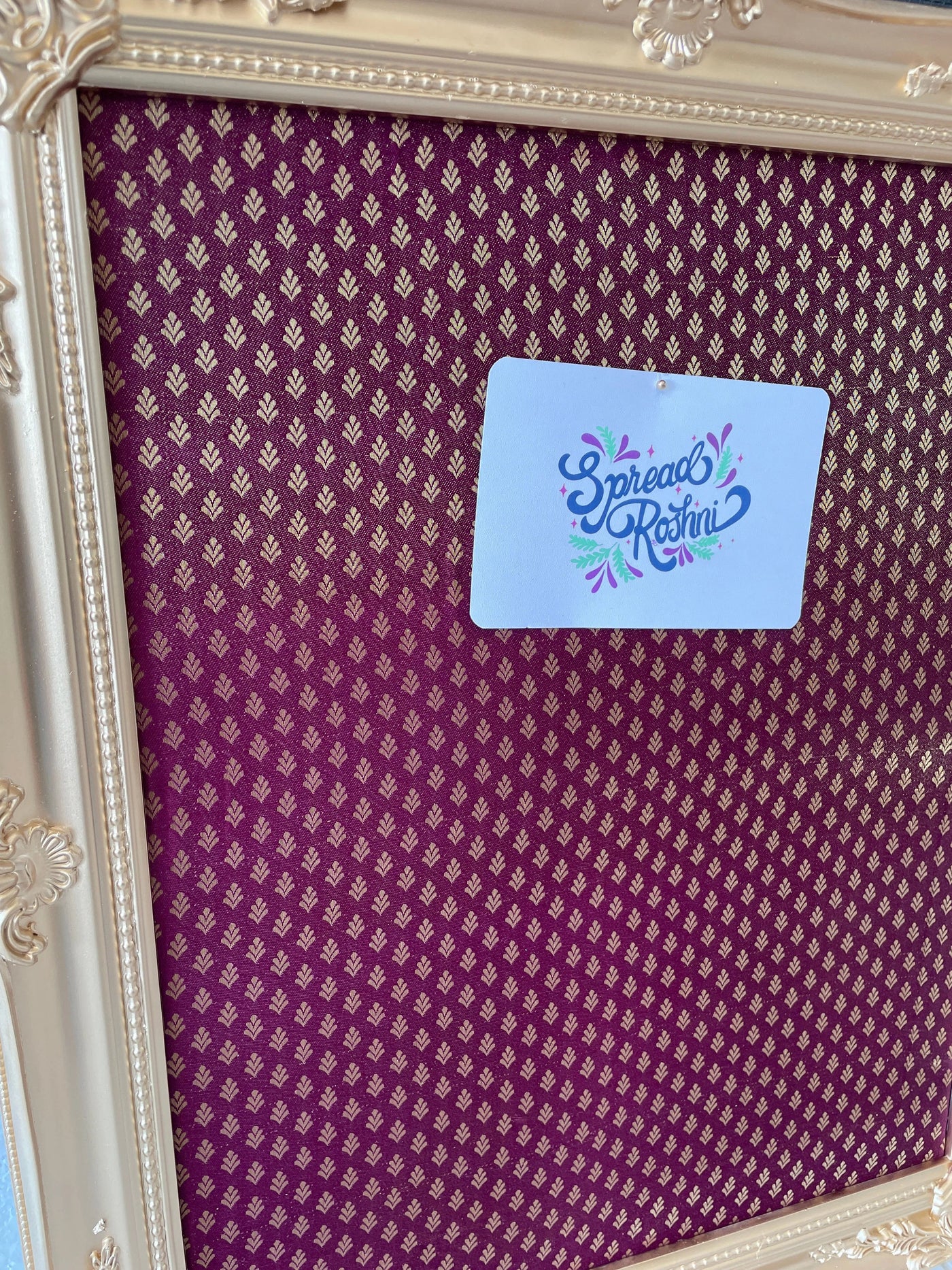 Saree Cork Board