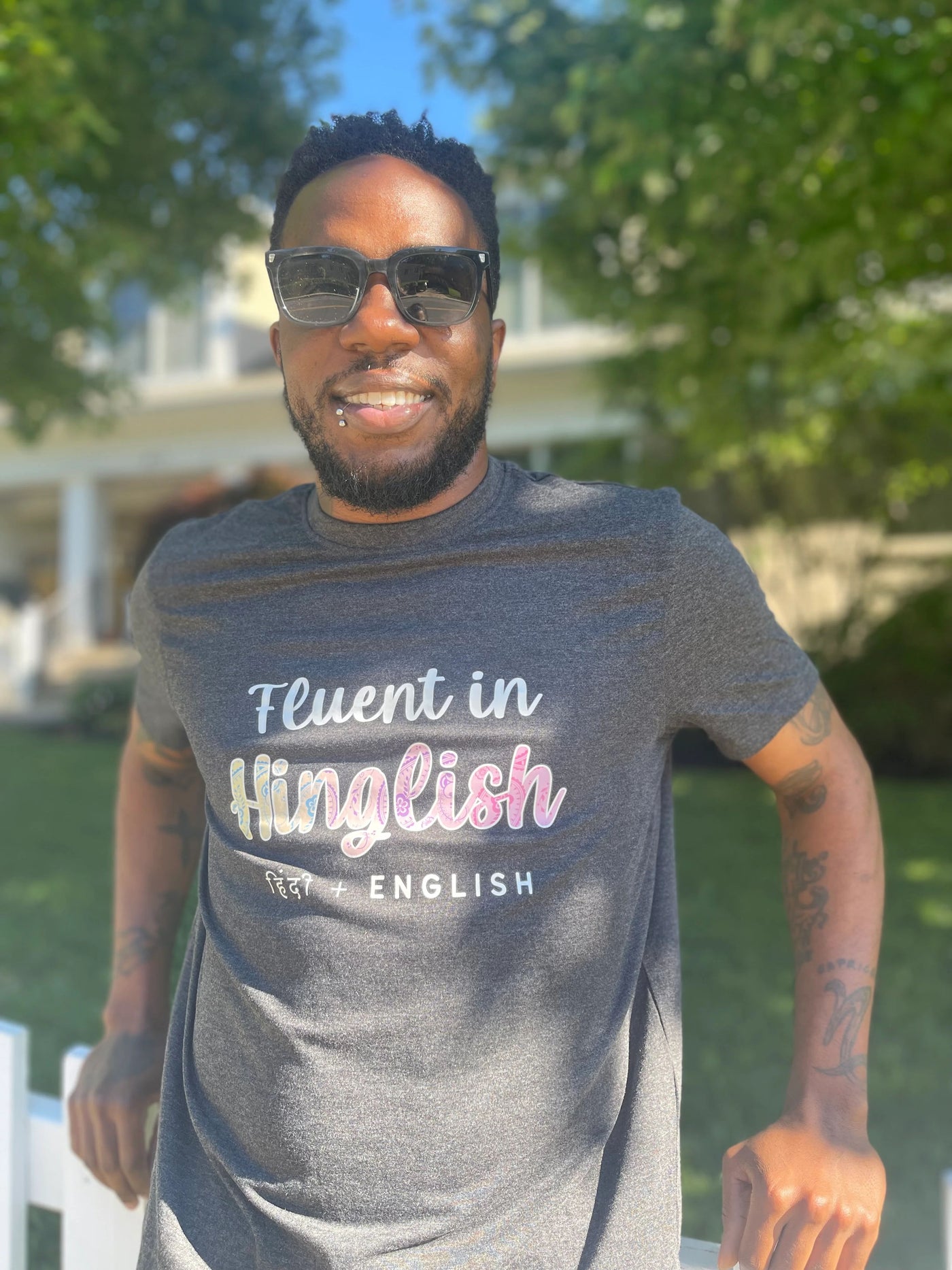 Hinglish| Hindi - English Shirt | Bilingual T-Shirt | Hinglish Tee | Kids - Adults| हिंदी