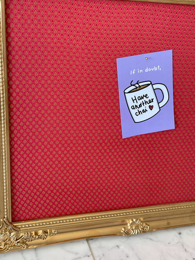 Saree Cork Board