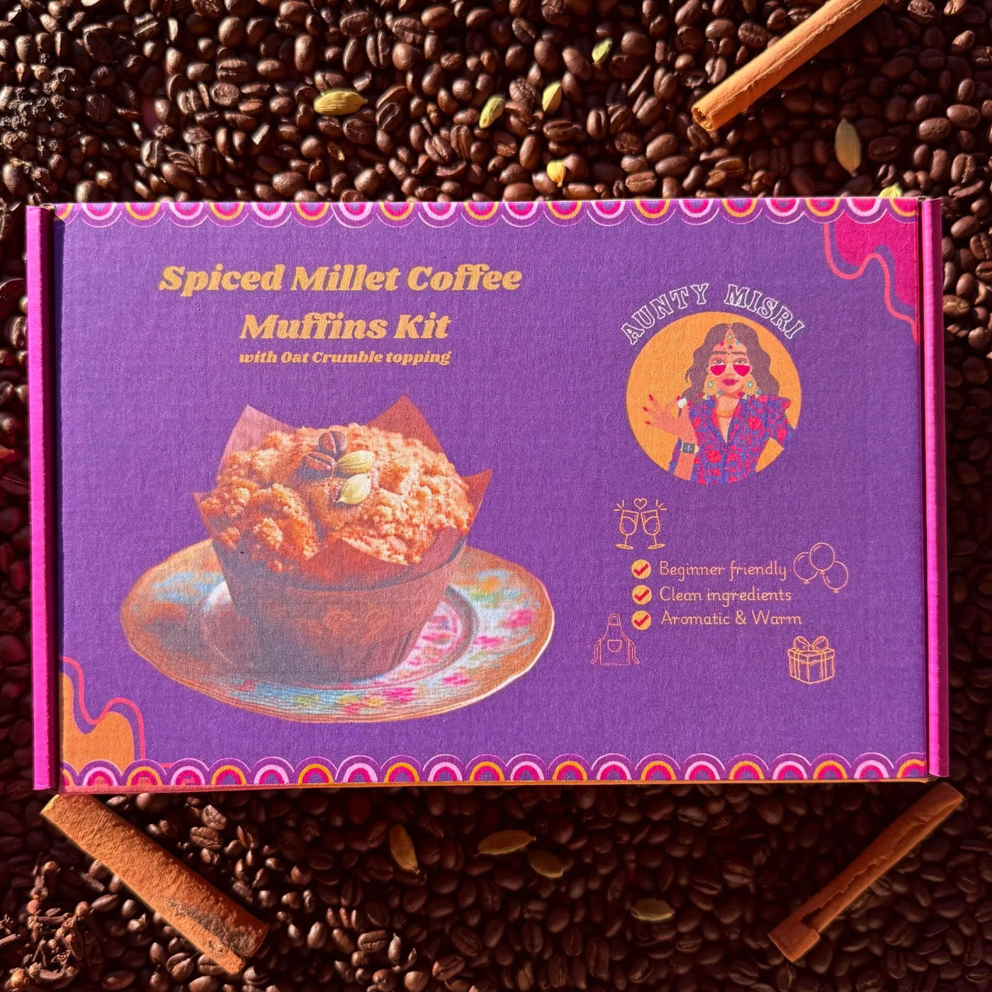 Spiced Millet Coffee Muffins Kit