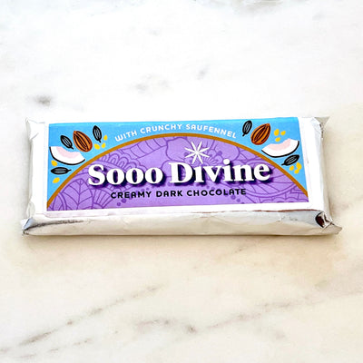 Sooo Divine VEGAN Dark Chocolate Bar