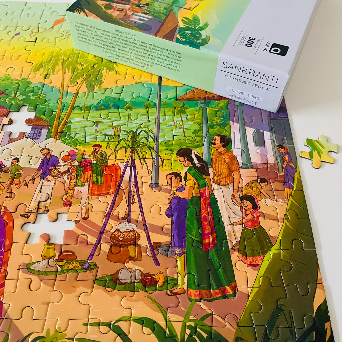Sankranti - The Harvest Festival- 300pcs puzzle