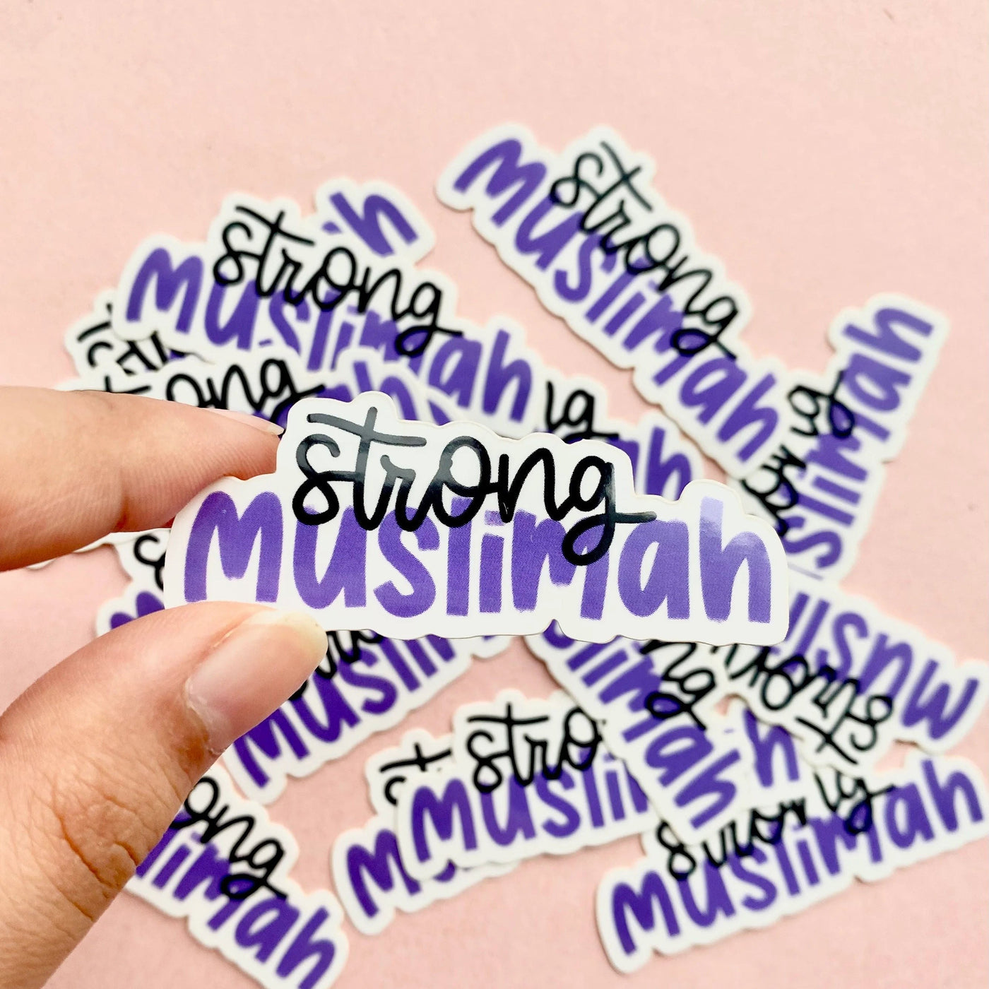 Strong Muslimah Sticker