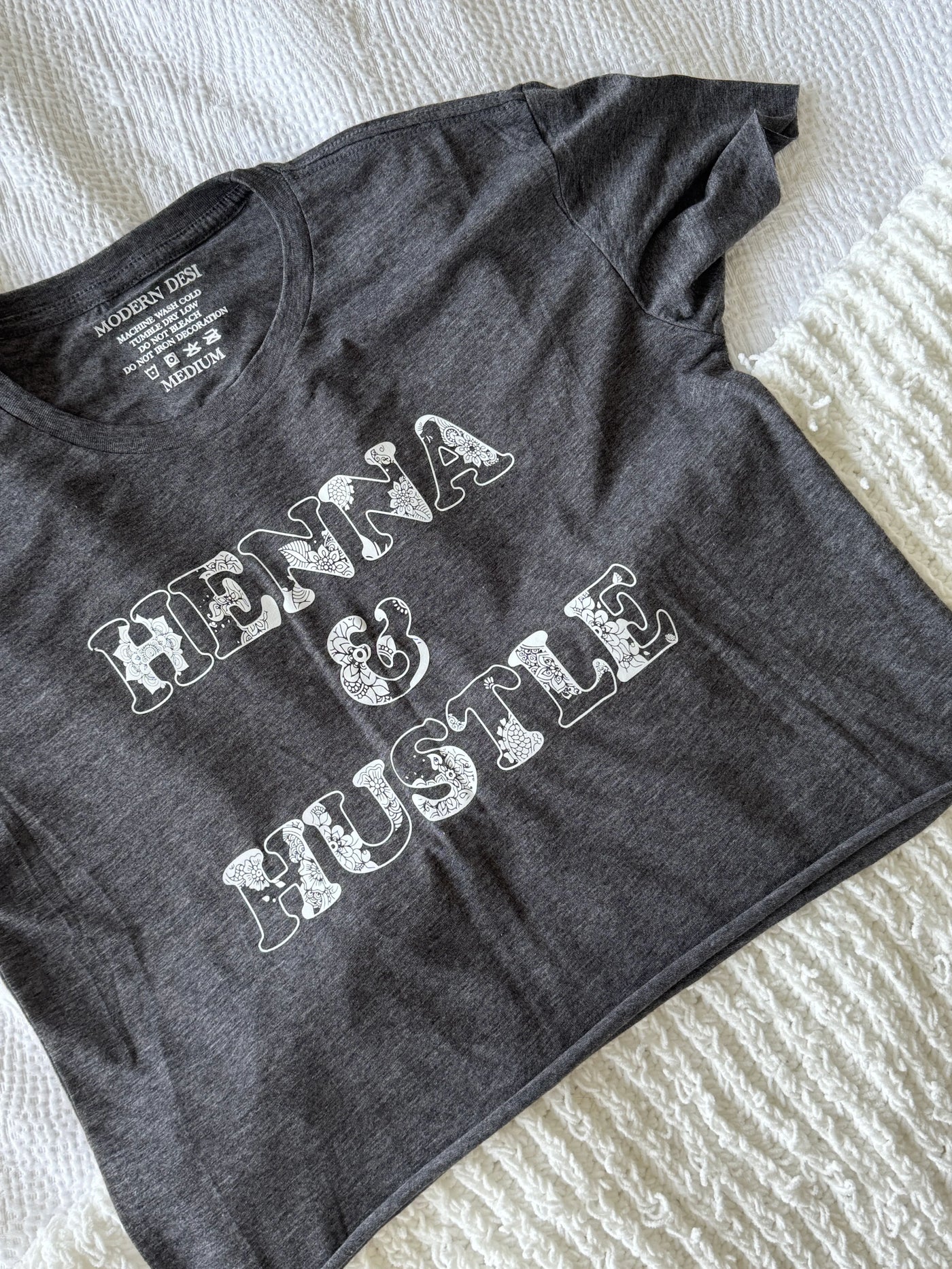 Henna & Hustle Crop Top