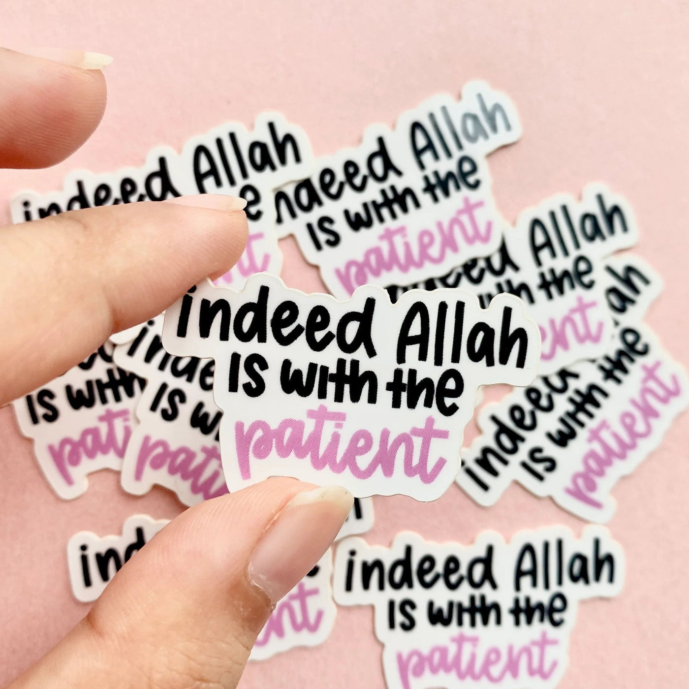 Indeed Allah is with the Patient Sticker