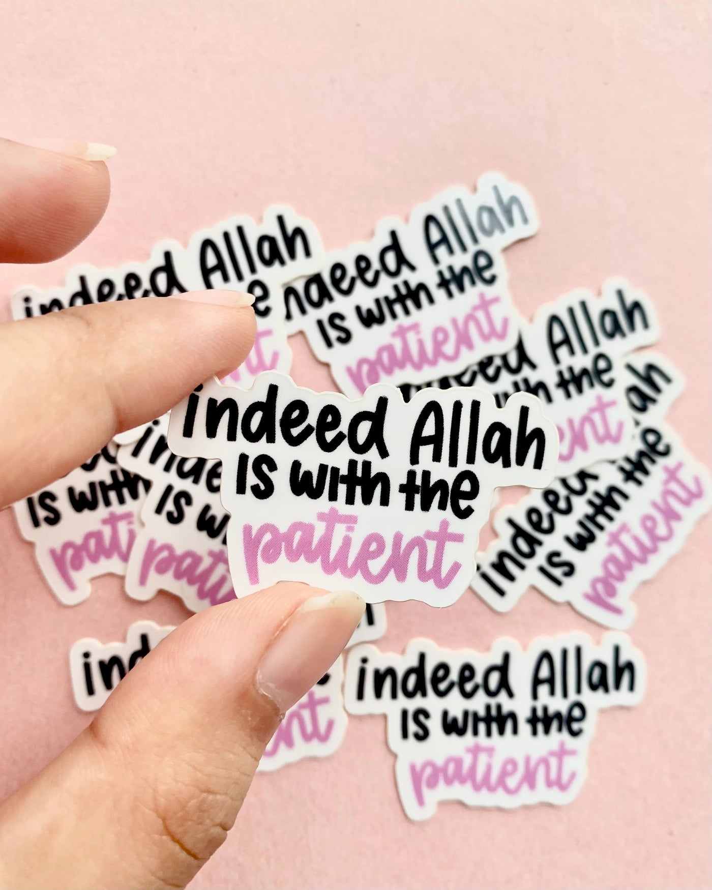 Indeed Allah is with the Patient Sticker