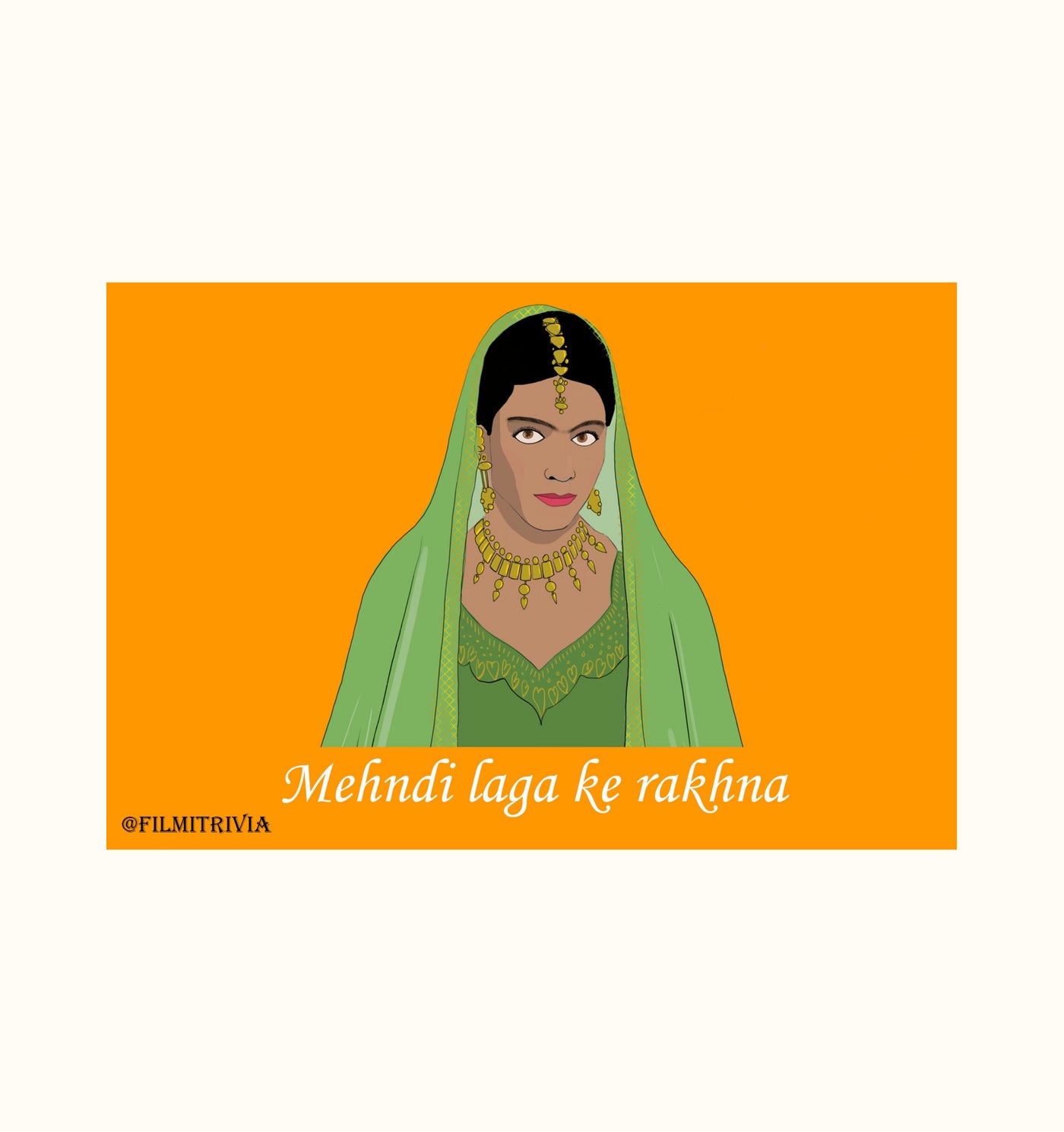 DDLJ | Mehndi Laga Ke Rakhna | Bollywood Postcard