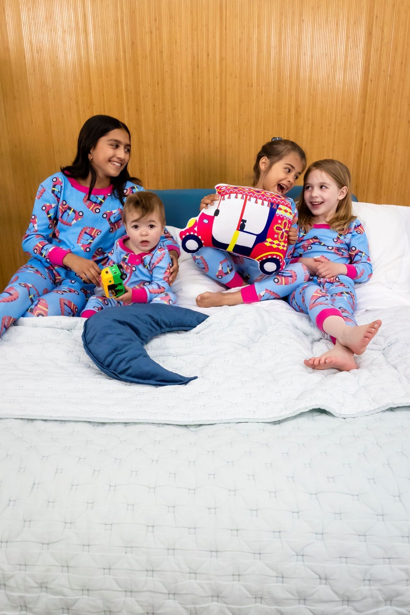 Pink Autos Custom-Shaped Pillow