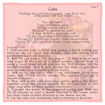 Persian Love Cake Kit