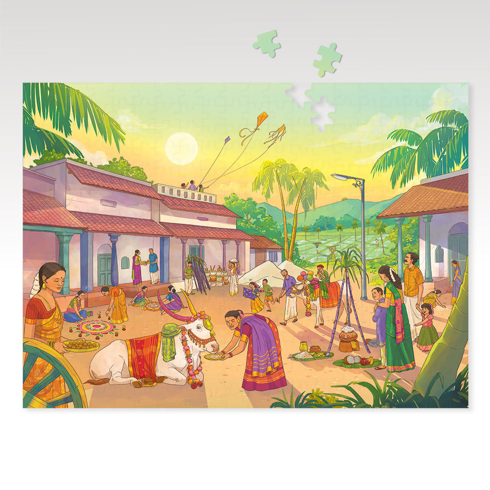 Sankranti - The Harvest Festival- 300pcs puzzle