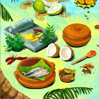 Melting Pot - South Indian Gastronomy - 100pcs puzzle