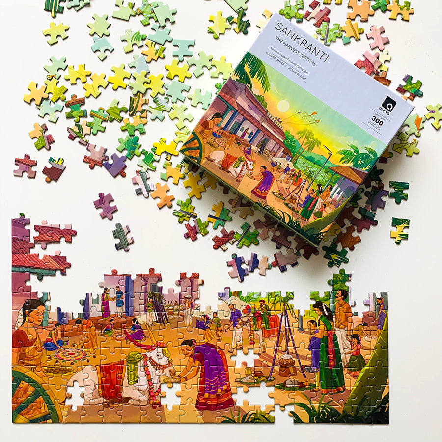 Sankranti - The Harvest Festival- 300pcs puzzle