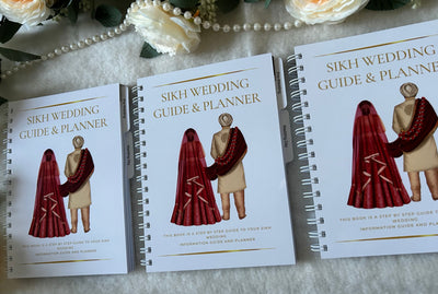 Sikh Wedding Guide & Planner- White