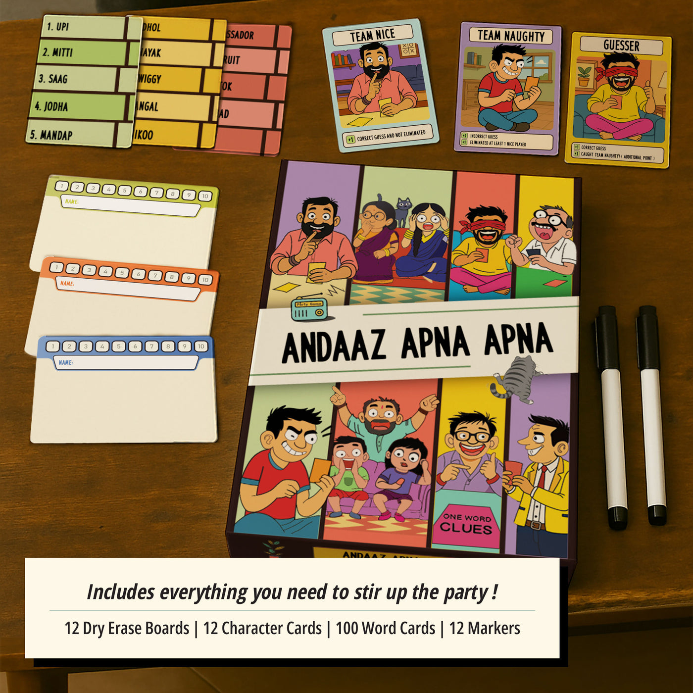Andaaz Apna Apna | Word Guessing Party Game