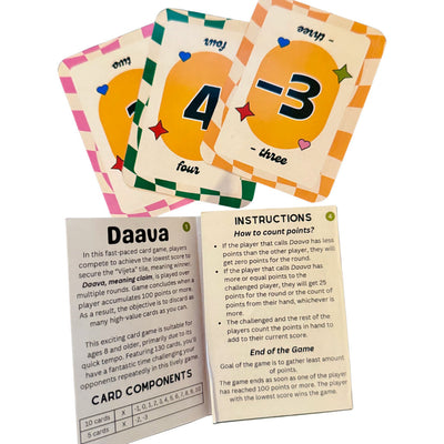Daava – Fast-Paced Card Game of Low Score Strategy | 2-12 Players