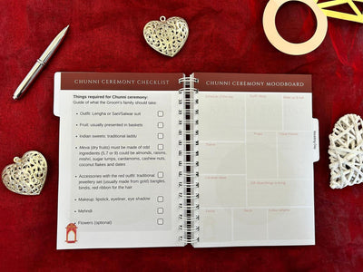 Sikh Wedding Guide & Planner- White