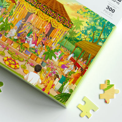 Sacred Knot - South Indian wedding- 300pcs puzzle
