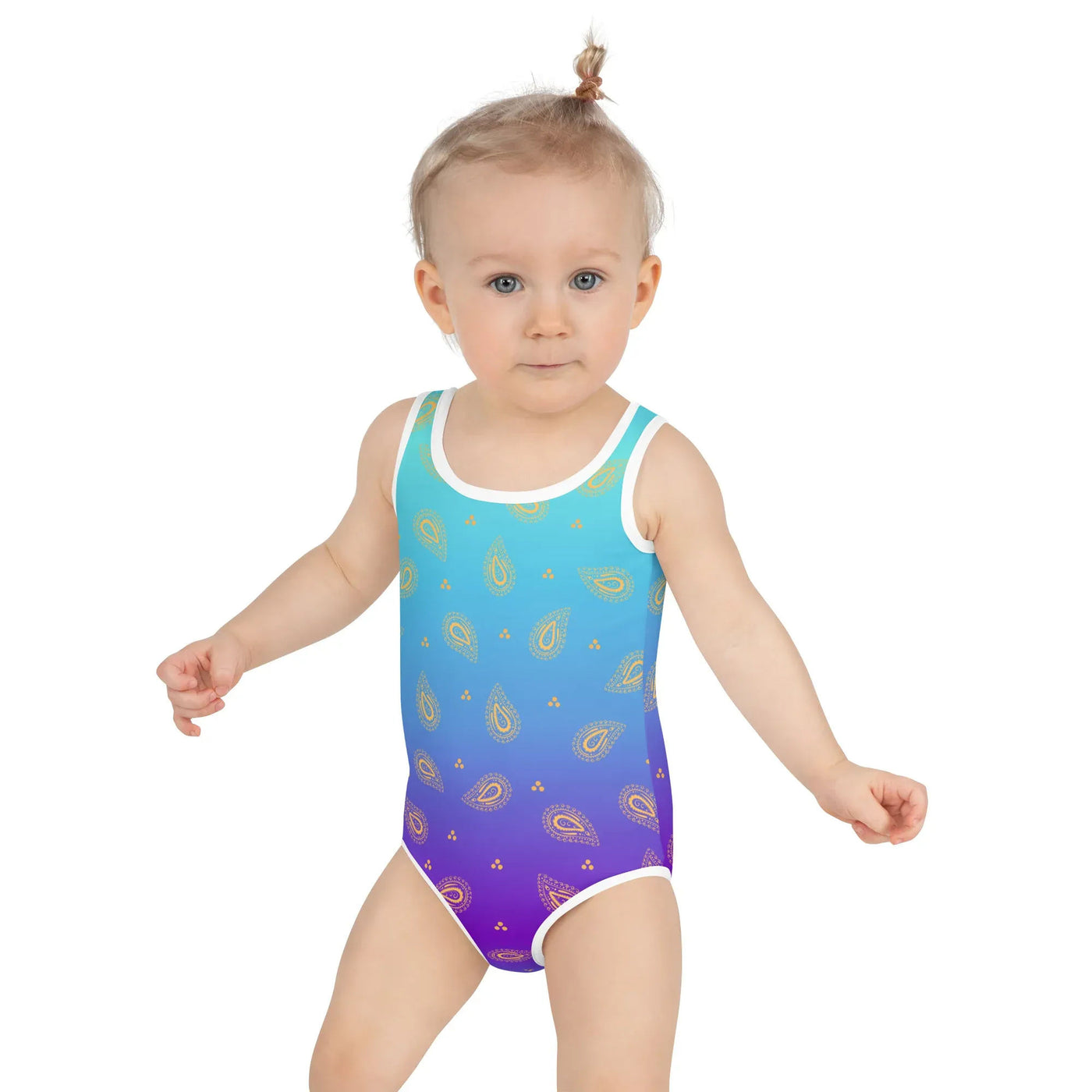All-Over Print Kids Swimsuit