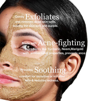 Turmeric + Rose Anti-inflammatory Facial Cleanser (Oily to Normal Skin)