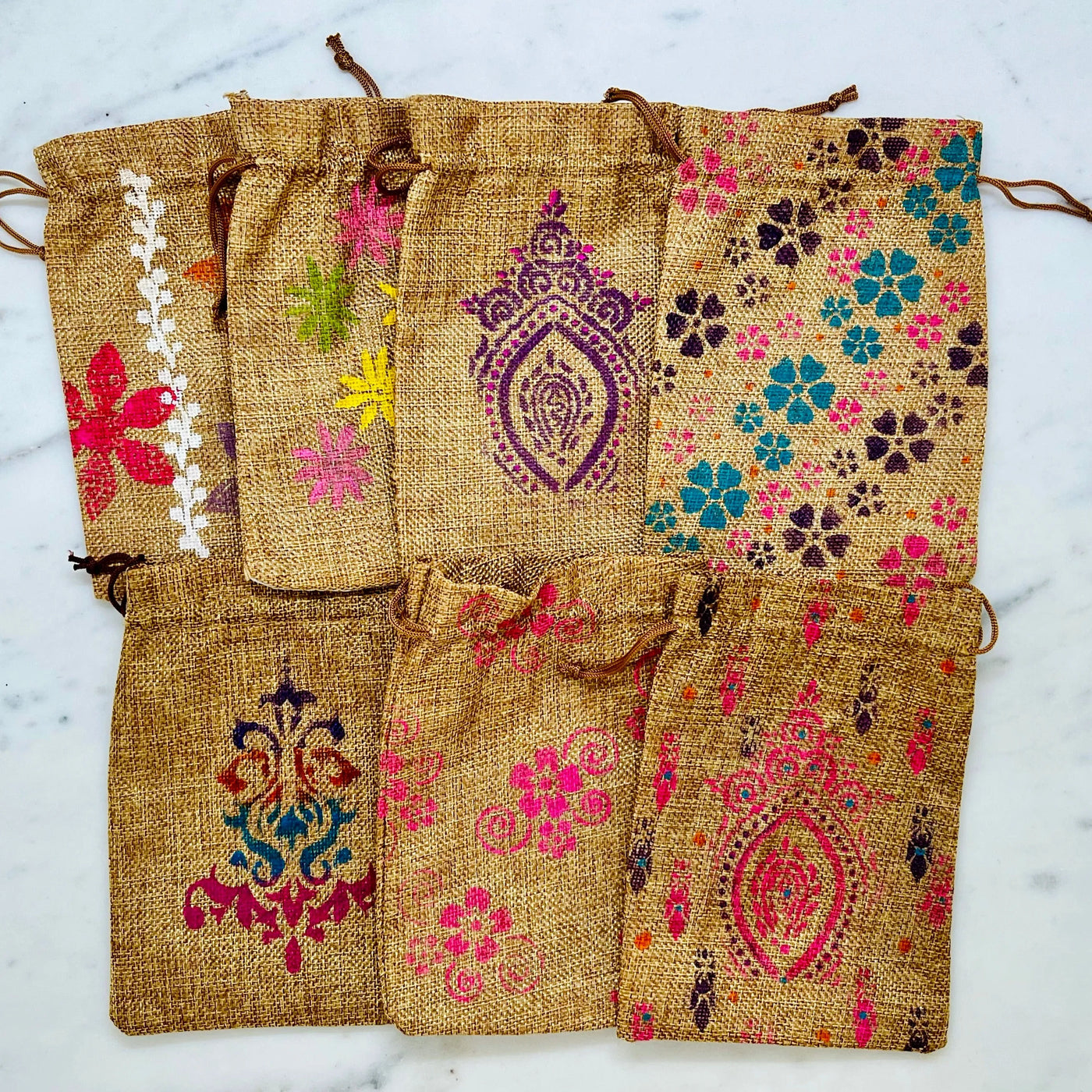 Holiday Gift Bag, Jute *CYBER MONDAY*