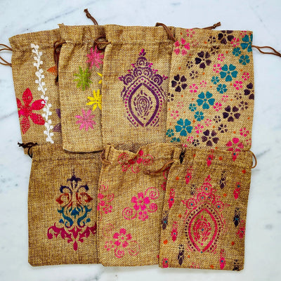 Holiday Gift Bag, Jute *CYBER MONDAY*