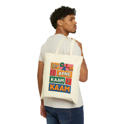 Keep Calm Cotton Canvas Tote Bag