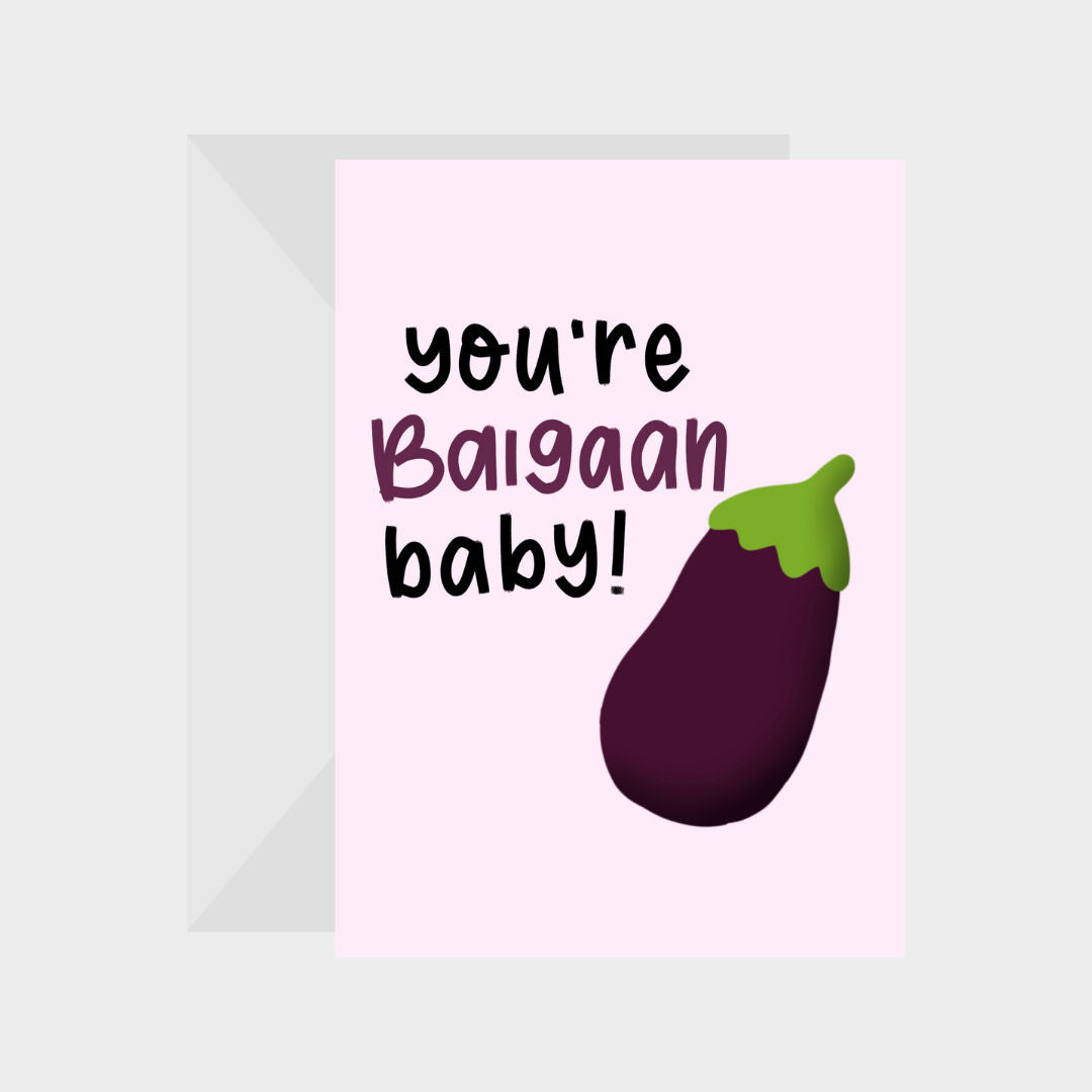 Baigaan Pun Greeting Card